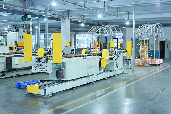 毅青-换热器车间弯管区