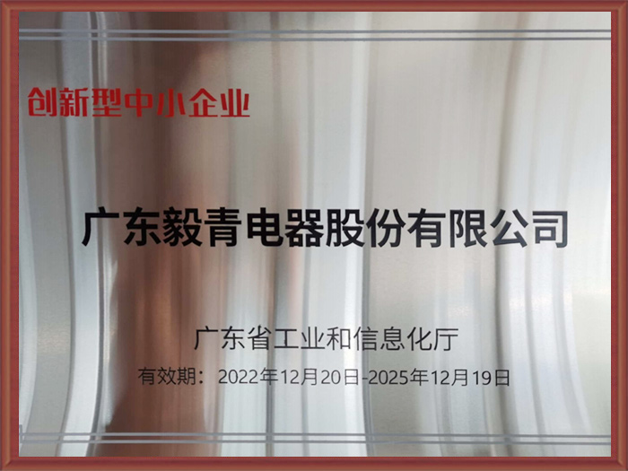 毅青-创新型中小企业